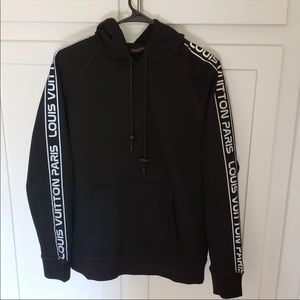 Louis Vuitton season 2019 mens reflective sleeves gravity hoodie